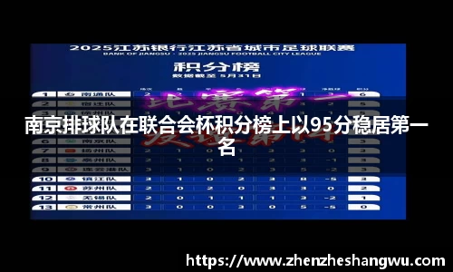 南京排球队在联合会杯积分榜上以95分稳居第一名