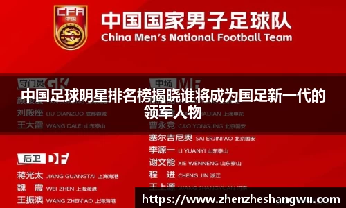 中国足球明星排名榜揭晓谁将成为国足新一代的领军人物